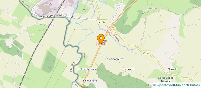localisation de l'entreprise MADAME NOEMIE COVEX à CETON
