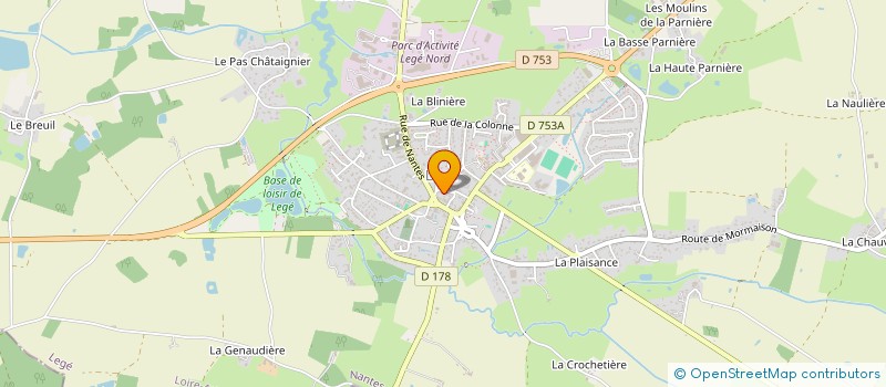 localisation de l'entreprise MADAME NOEMIE CROCHET  LEGE