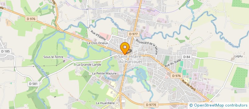 localisation de l'entreprise MADAME NOEMIE CUDELOU à SAINT-HILAIRE-DU-HARCOUET