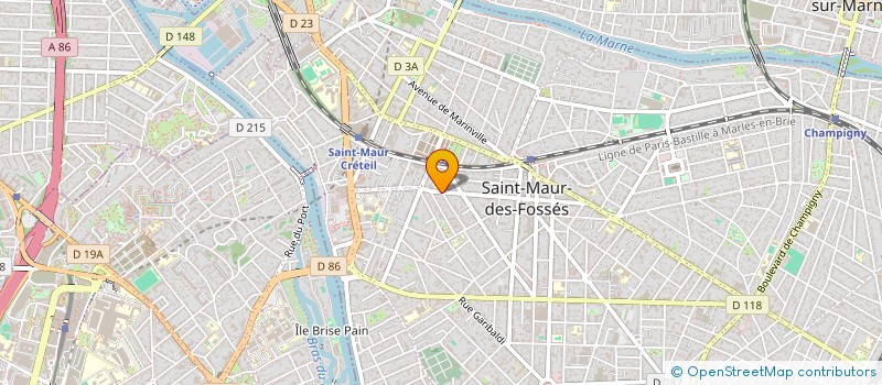 localisation de l'entreprise MADAME NOEMIE DALMAS à SAINT-MAUR-DES-FOSSES