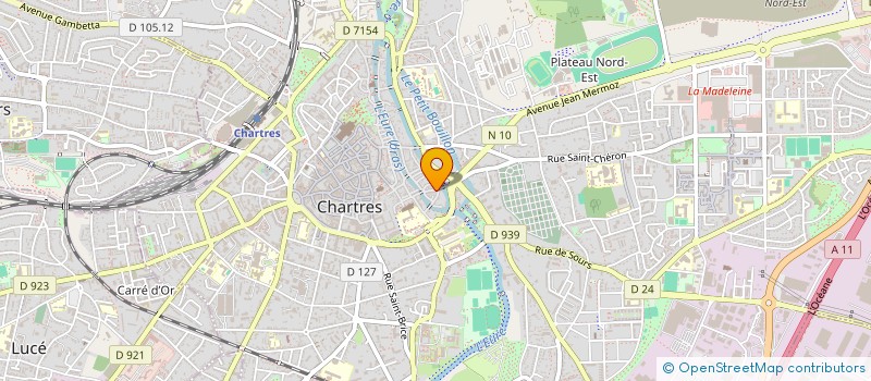 localisation de l'entreprise MADAME NOEMIE DAVI à CHARTRES