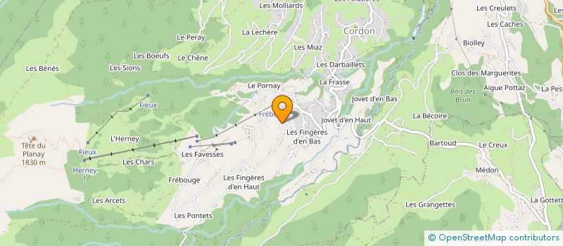 localisation de l'entreprise MADAME NOEMIE DE LATTRE  CORDON