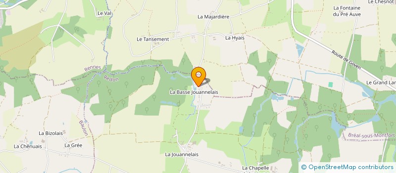 localisation de l'entreprise MADAME NOEMIE DE MAGALHAES à GOVEN