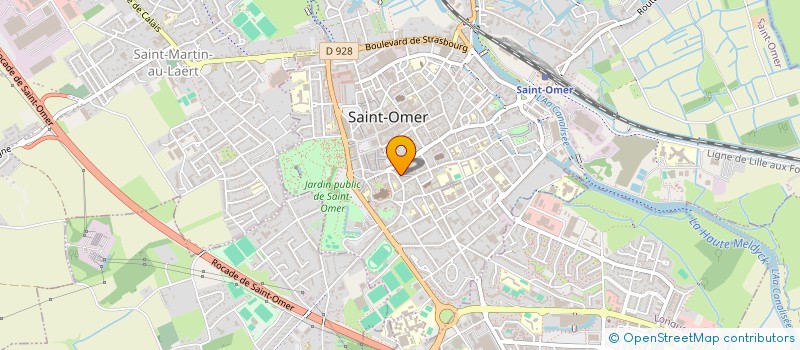 localisation de l'entreprise MADAME NOEMIE DE SAINT JAN FOURNIER à SAINT-OMER