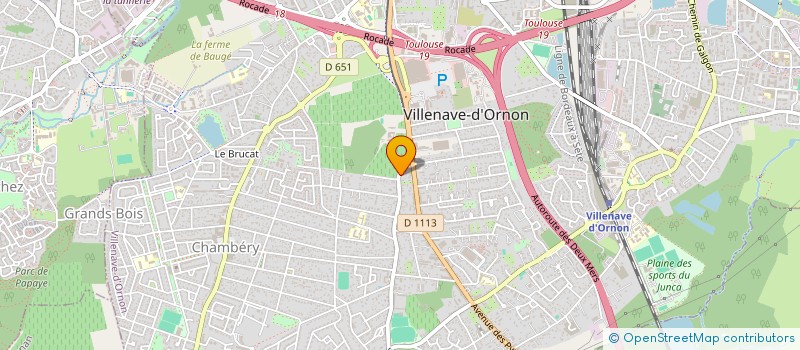 localisation de l'entreprise MADAME NOEMIE DE SOUSA à VILLENAVE-D'ORNON