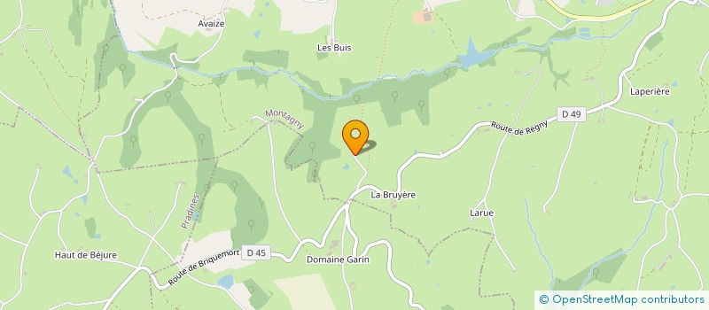 localisation de l'entreprise MADAME NOEMIE DEGUEURCE  MONTAGNY