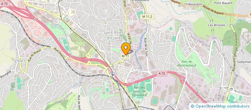 localisation de l'entreprise MADAME NOEMIE DEMEURE  SAINT-PRIEST-EN-JAREZ