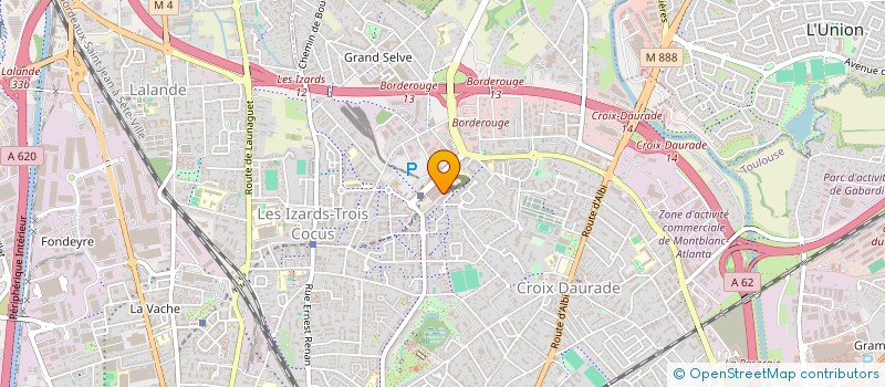 localisation de l'entreprise MADAME NOEMIE DEROUCK à TOULOUSE