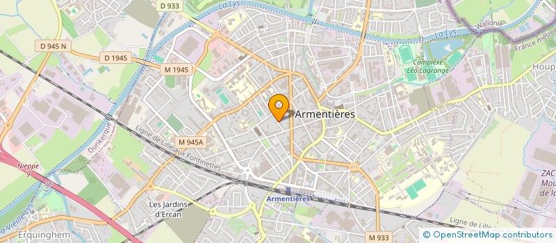 localisation de l'entreprise MADAME NOEMIE DHOISNE à ARMENTIERES