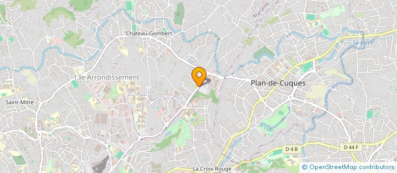 localisation de l'entreprise MADAME NOEMIE DI BIAGIO  MARSEILLE