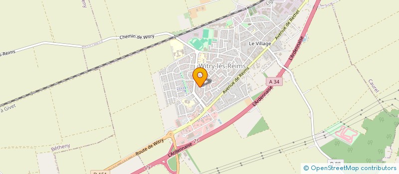 localisation de l'entreprise MADAME NOEMIE DOGNEAU  WITRY-LES-REIMS