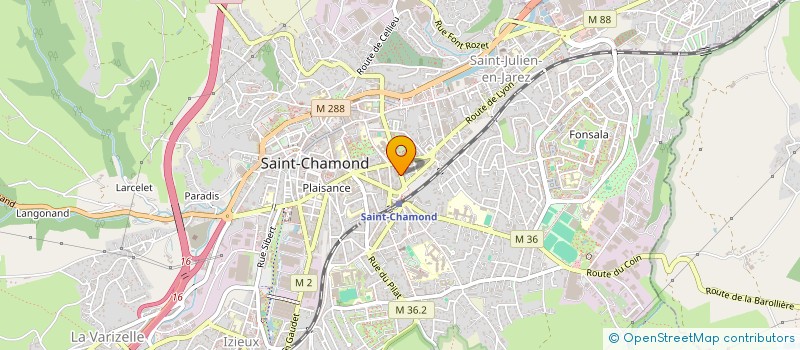 localisation de l'entreprise MADAME NOEMIE DOMINGUES à SAINT-CHAMOND