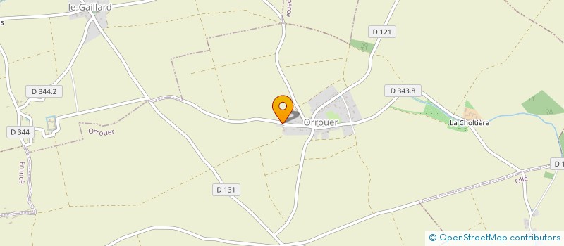 localisation de l'entreprise MADAME NOEMIE DOS SANTOS à ORROUER