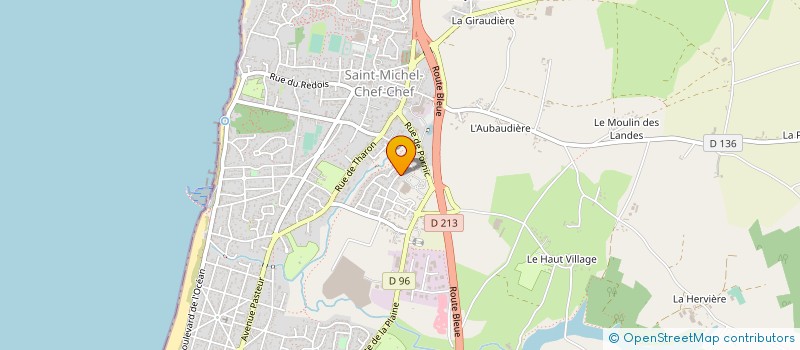 localisation de l'entreprise MADAME NOEMIE DOUILLARD  SAINT-MICHEL-CHEF-CHEF