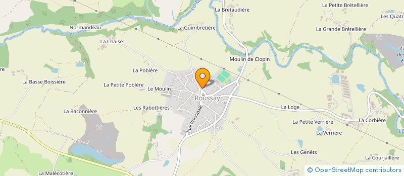 localisation de l'entreprise MADAME NOEMIE DOUTEAU  SEVREMOINE