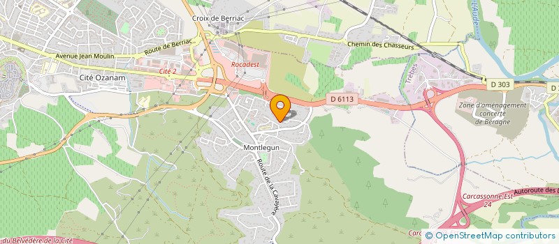 localisation de l'entreprise MADAME NOEMIE DOUTRE à CARCASSONNE