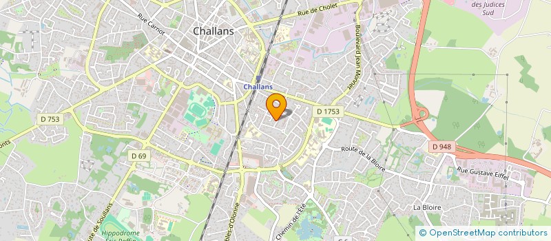 localisation de l'entreprise MADAME NOEMIE DRONET à CHALLANS