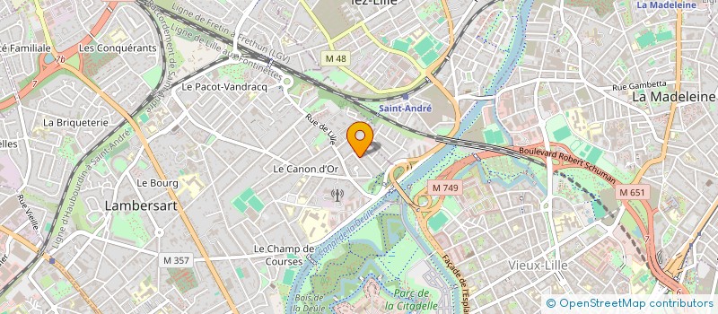 localisation de l'entreprise MADAME NOEMIE DUQUESNE à LAMBERSART