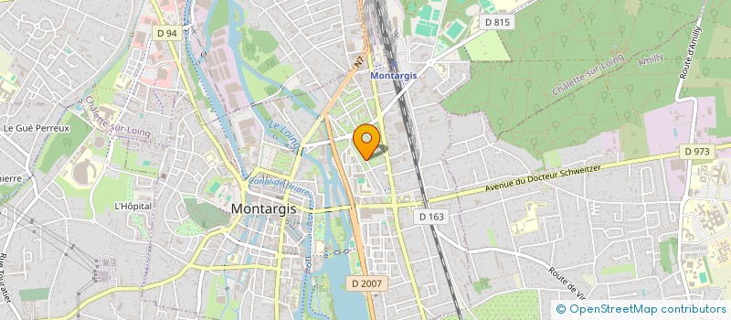 localisation de l'entreprise MADAME NOEMIE DURU à MONTARGIS