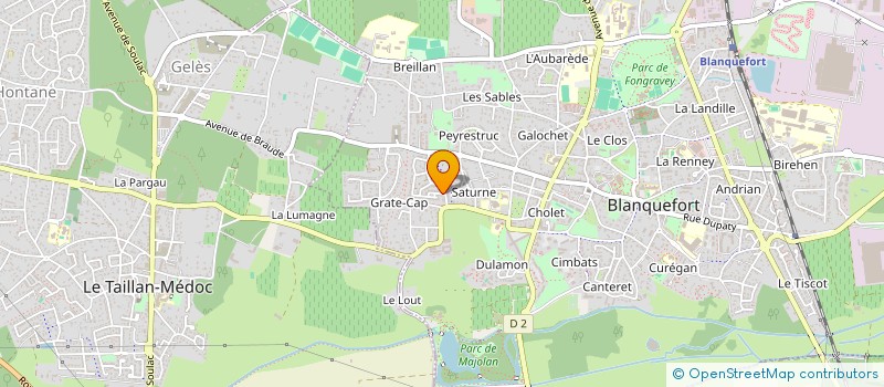 localisation de l'entreprise MADAME NOEMIE DUSSAUX à BLANQUEFORT