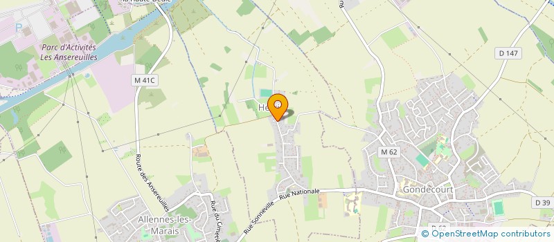 localisation de l'entreprise MADAME NOEMIE DUWEZ  HERRIN