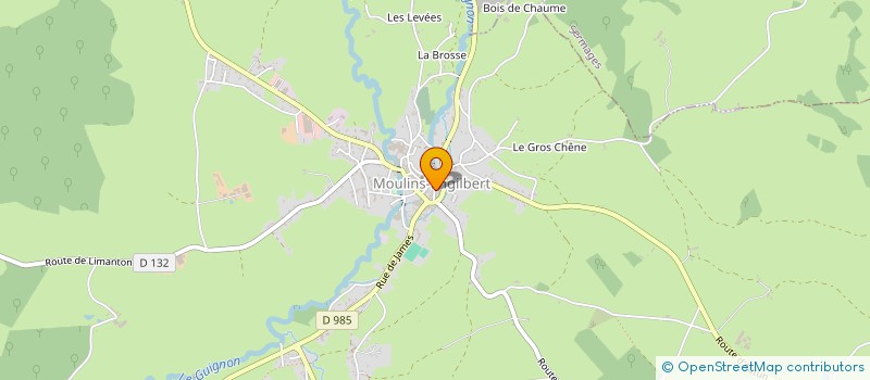 localisation de l'entreprise MADAME NOEMIE ESPIRE  MOULINS-ENGILBERT