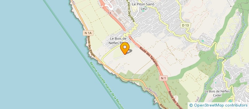 localisation de l'entreprise MADAME NOEMIE ESTHER  SAINT-LEU