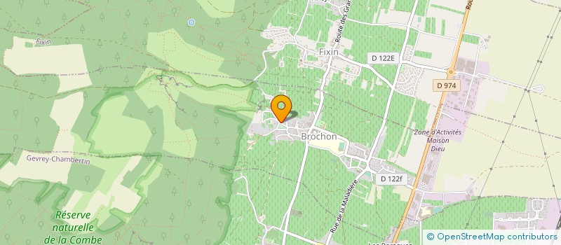 localisation de l'entreprise MADAME NOEMIE EYRAUD  BROCHON