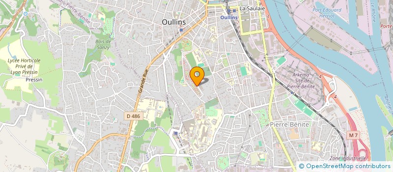 localisation de l'entreprise MADAME NOEMIE FAUCONNIER  OULLINS-PIERRE-BENITE