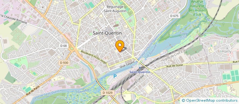 localisation de l'entreprise MADAME NOEMIE FAUX à SAINT-QUENTIN