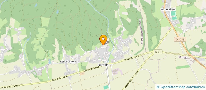 localisation de l'entreprise MADAME NOEMIE FERNANDES  PORTE-DES-BONNEVAUX