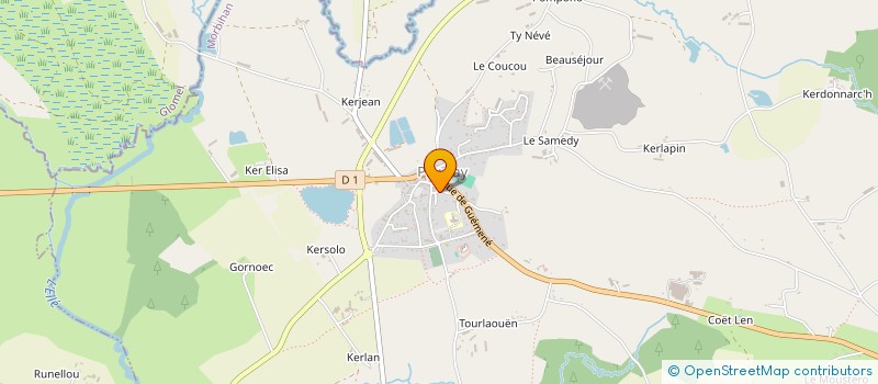 localisation de l'entreprise MADAME NOEMIE FLAGEUL  PLOURAY