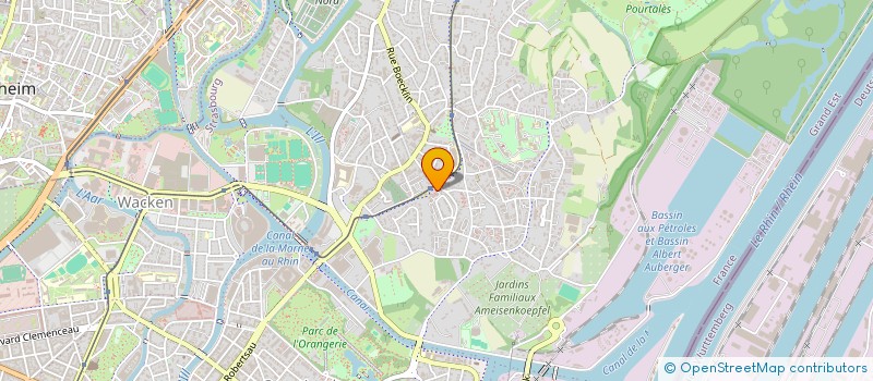 localisation de l'entreprise MADAME NOEMIE FOULLON  STRASBOURG