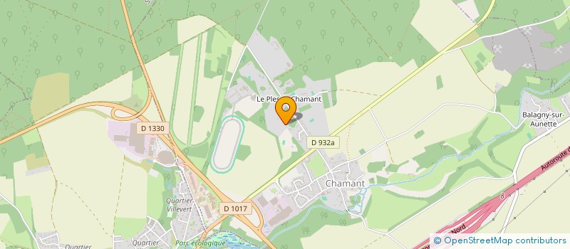 localisation de l'entreprise MADAME NOEMIE FOUQUE  SENLIS