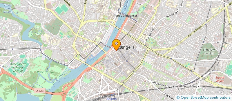 localisation de l'entreprise MADAME NOEMIE FRAPPIER à ANGERS