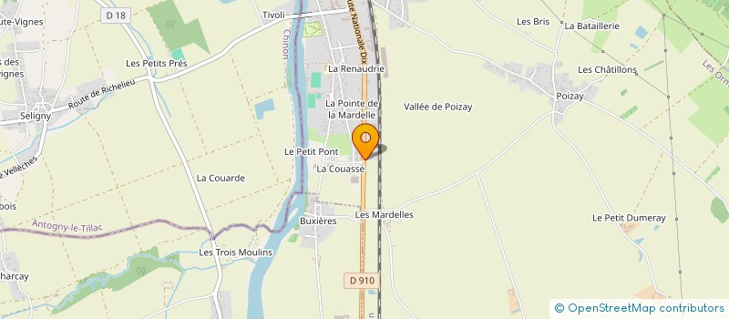 localisation de l'entreprise MADAME NOEMIE FROMAGET  LES ORMES