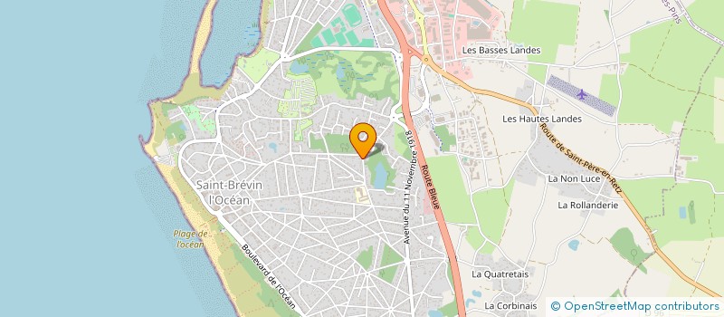 localisation de l'entreprise MADAME NOEMIE FUMA à SAINT-BREVIN-LES-PINS