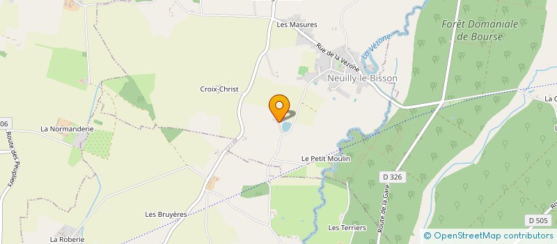 localisation de l'entreprise MADAME NOEMIE GAGET à NEUILLY-LE-BISSON