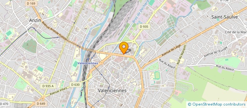 localisation de l'entreprise MADAME NOEMIE GALLIEZ  VALENCIENNES