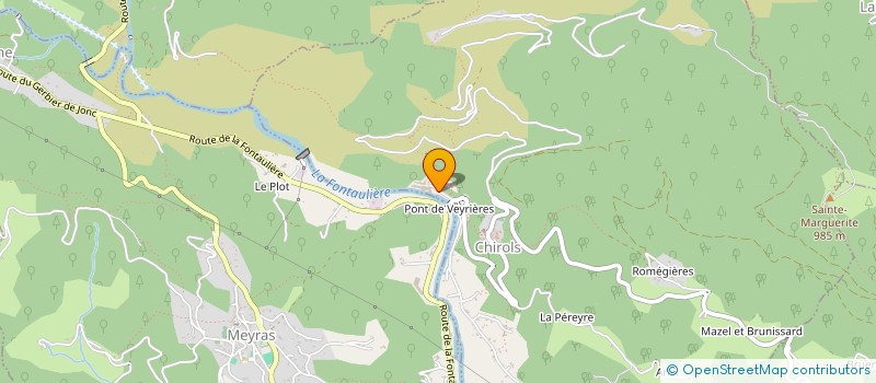 localisation de l'entreprise MADAME NOEMIE GALPIN  CHIROLS