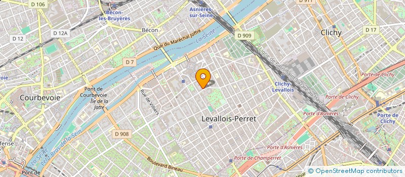 localisation de l'entreprise MADAME NOEMIE GARBE à LEVALLOIS-PERRET