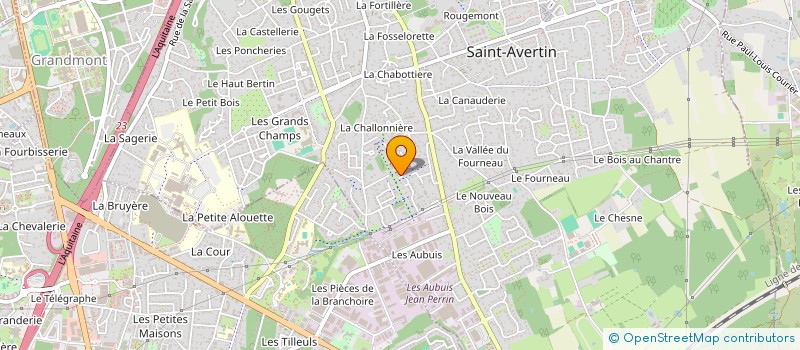 localisation de l'entreprise MADAME NOEMIE GASCHET  SAINT-AVERTIN