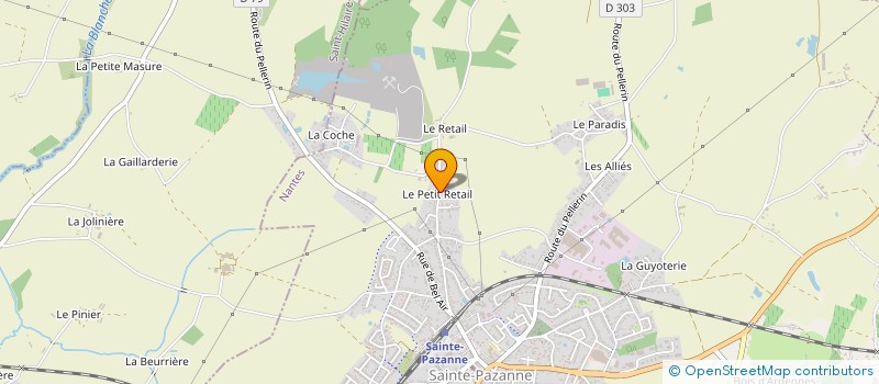 localisation de l'entreprise MADAME NOEMIE GAUTREAU à SAINTE-PAZANNE