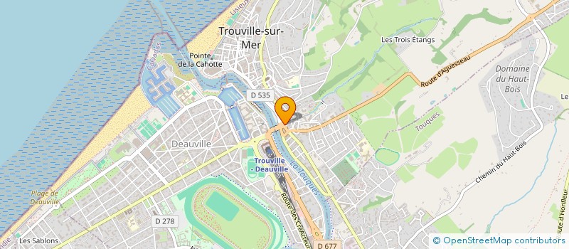 localisation de l'entreprise MADAME NOEMIE GENDRE  TROUVILLE-SUR-MER