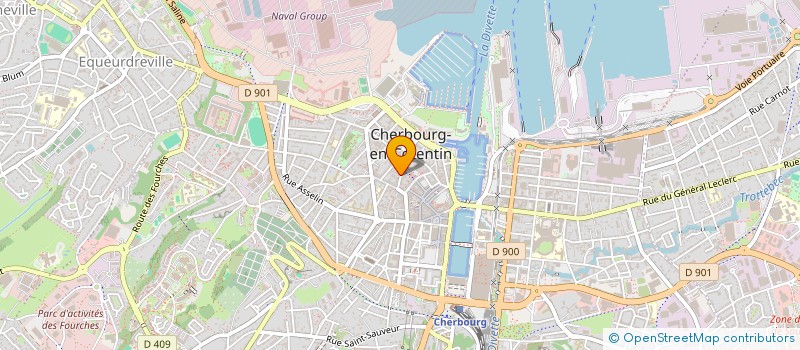 localisation de l'entreprise MADAME NOEMIE GERVAIS  CHERBOURG-EN-COTENTIN