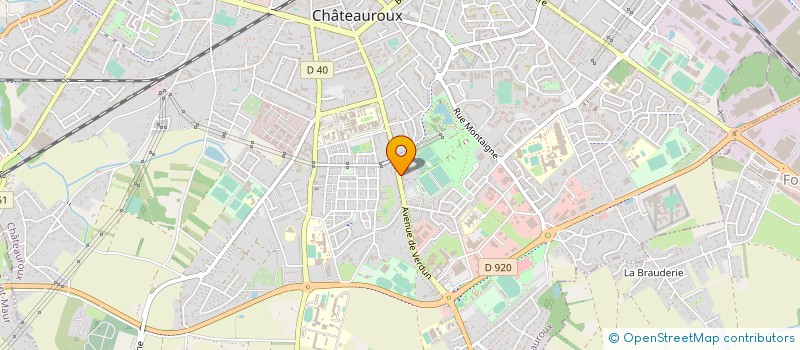 localisation de l'entreprise MADAME NOEMIE GIBARD à CHATEAUROUX