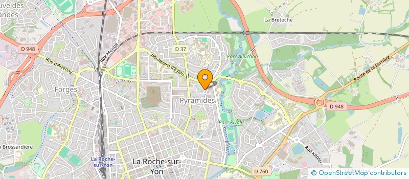 localisation de l'entreprise MADAME NOEMIE GIRARDEAU  LA ROCHE-SUR-YON