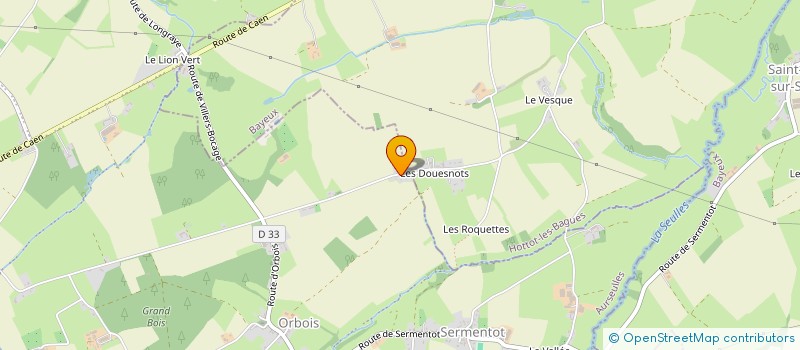 localisation de l'entreprise MADAME NOEMIE GIROUARD à AURSEULLES