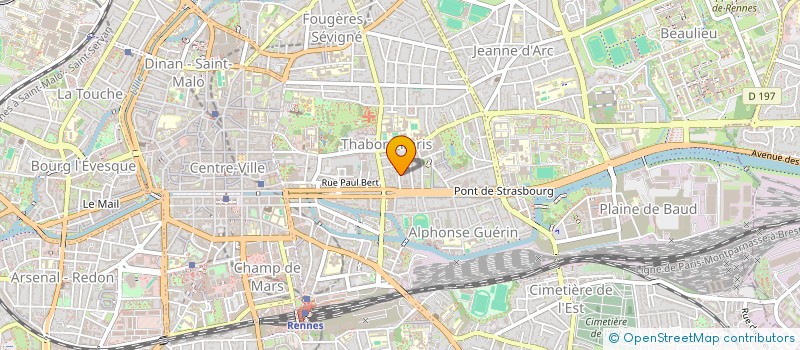 localisation de l'entreprise MADAME NOEMIE GLOOR  RENNES