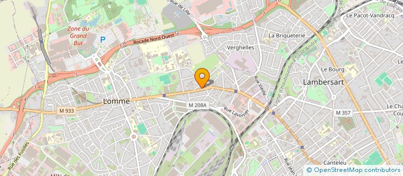 localisation de l'entreprise MADAME NOEMIE GODET à LILLE